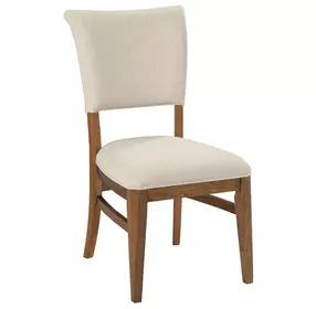 Aspire Contour Cream Upholstered Side Chair