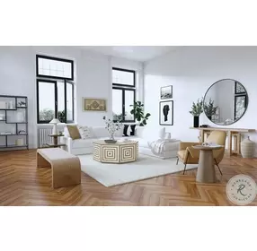 Mercantile Light Natural Wood Modern Console