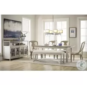 Litchfield Driftwood Whitby Upholstered Side Chair Set of 2