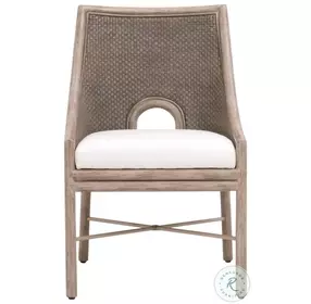 Adamo LiveSmart Peyton Pearl Performance Fabric Dining Chair Set Of 2