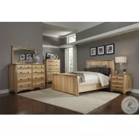 Adamstown Natural 8 Drawer Dresser with Mirror