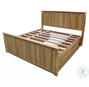 Adamstown Natural Panel Storage Bedroom Set