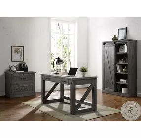 Avondale Rustic Gray TV Console