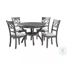 Cori Gray 5 Piece Dining Set