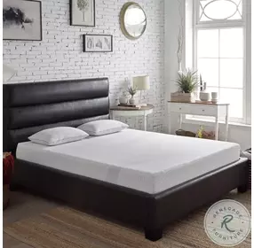 Regen White 8" 2 Layer Copper Infused Memory Foam Adult Full Mattress