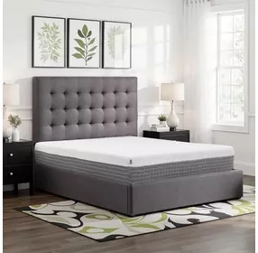 ReCharge White and Gray 12" Twin XL Mattress
