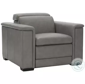 Lioni Mocha Power Motion Chair with USB Charging