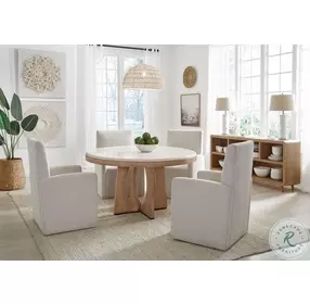 Wanderlust Glazed Natural Oak 72" Console