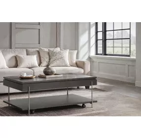 Spencer Dark Briarsmoke Rectangular Lift Top Cocktail Table