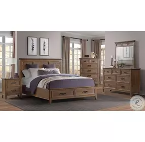 Alta Harvest Brown Nightstand