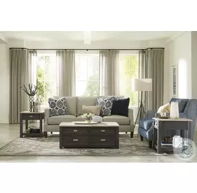 Hamilton Lyle Creek Toasted Caramel And Smoked Charcoal Sofa Table