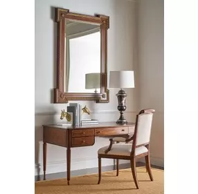 Althorp Heirloom and Italian Gold Rectangular Harlestone Mirror