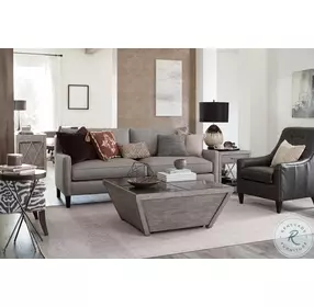 West End Soft Greige Square Coffee Table