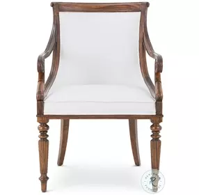 Floris Heirloom Upholstered Dining Arm Chair