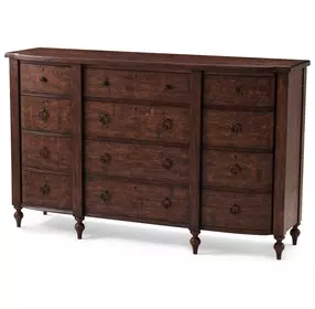 Althorp Victory Oak Brown 9 Drawer Naseby Dresser