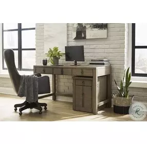 Maya Natural Pecan File Cabinet