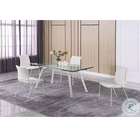 Alicia White Side Chair Set of 4