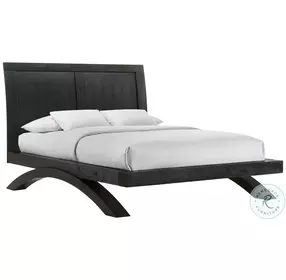 Kenn Black Platform Bedroom Set