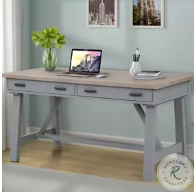 Americana Modern Dove 60" Writing Desk
