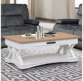 Nantucket Cotton Cocktail Table