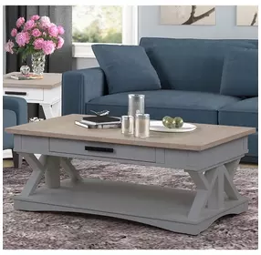 Americana Modern Dove Cocktail Table