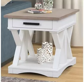 Nantucket Cotton End Table