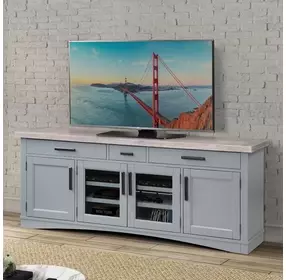 Americana Modern Dove 76" TV Console