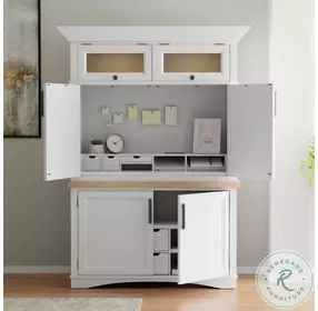 Americana Modern Cotton Workstation With LED Light