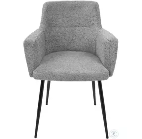 Andrew Black And Gray Dining Chair Set of 2