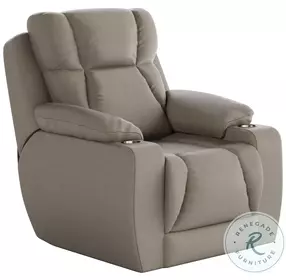 Challenger Maximus Sand Power Headrest Wall Hugger Big Mans Recliner