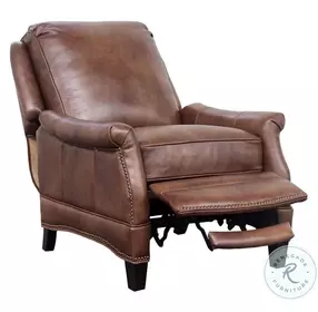 Ashebrooke Wenlock Tawny Leather Recliner