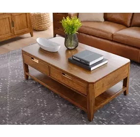 Aspire Profile Brown Rectangular Cocktail Table