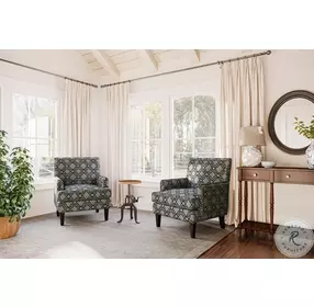 Aubrey Midnight Accent Chair