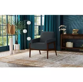 Donna Blue Upholstered Chair