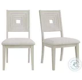 Rhiannon Antique White Side Chair Set Of 2