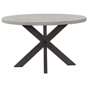 Edge Light Gray and Espresso Dining Room Set