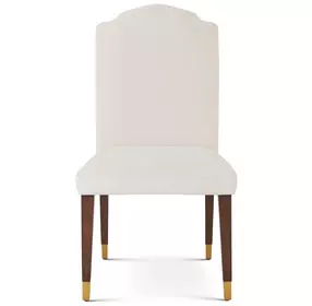 Marlborough Cream and Cambridge Upholstered Wharton Dining Side Chair Set of 2