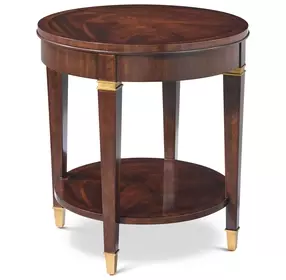 Marlborough Cambridge and Gold Round Gillies Side Table