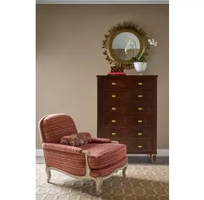 Marlborough Cambridge and Gold 6 Drawer Lee Chest