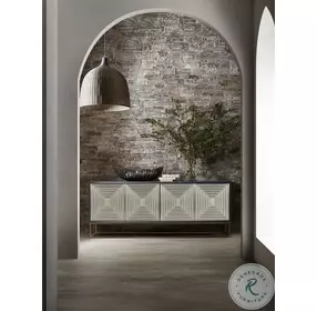 Commerce And Market Black And Pewter Dimensions Credenza