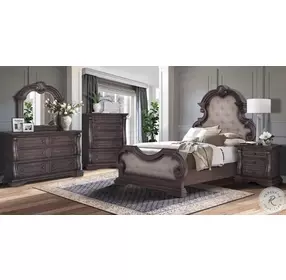 B00284-D-C Distressed Medium Oak Dresser