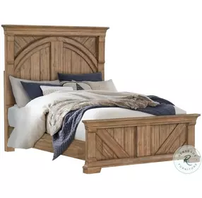 Eagle River Old Hickory Panel Bedroom Set