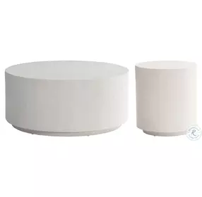 Trapani Neutral Outdoor Cocktail Table