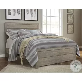 Culverbach Grey Queen Panel Bed