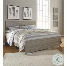 Culverbach Grey King Panel Bed
