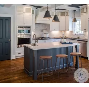 Stockton Slate Gray And Golden Oak Backless 25" Swivel Bar Stool