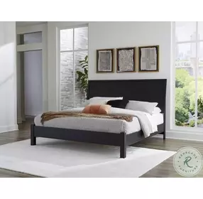 Danziar Black Queen Platform Bed