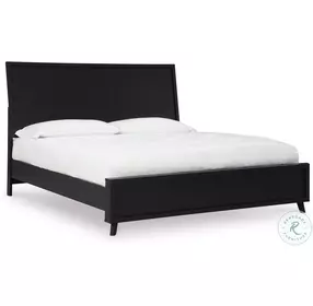 Danziar Black Panel Bedroom Set