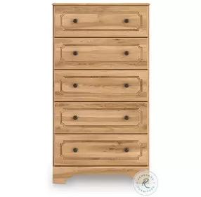 Galletyn Warm Brown 5 Drawer Chest