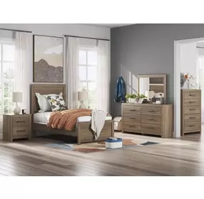 Jonnifer Auburn Rectangular Dresser Mirror